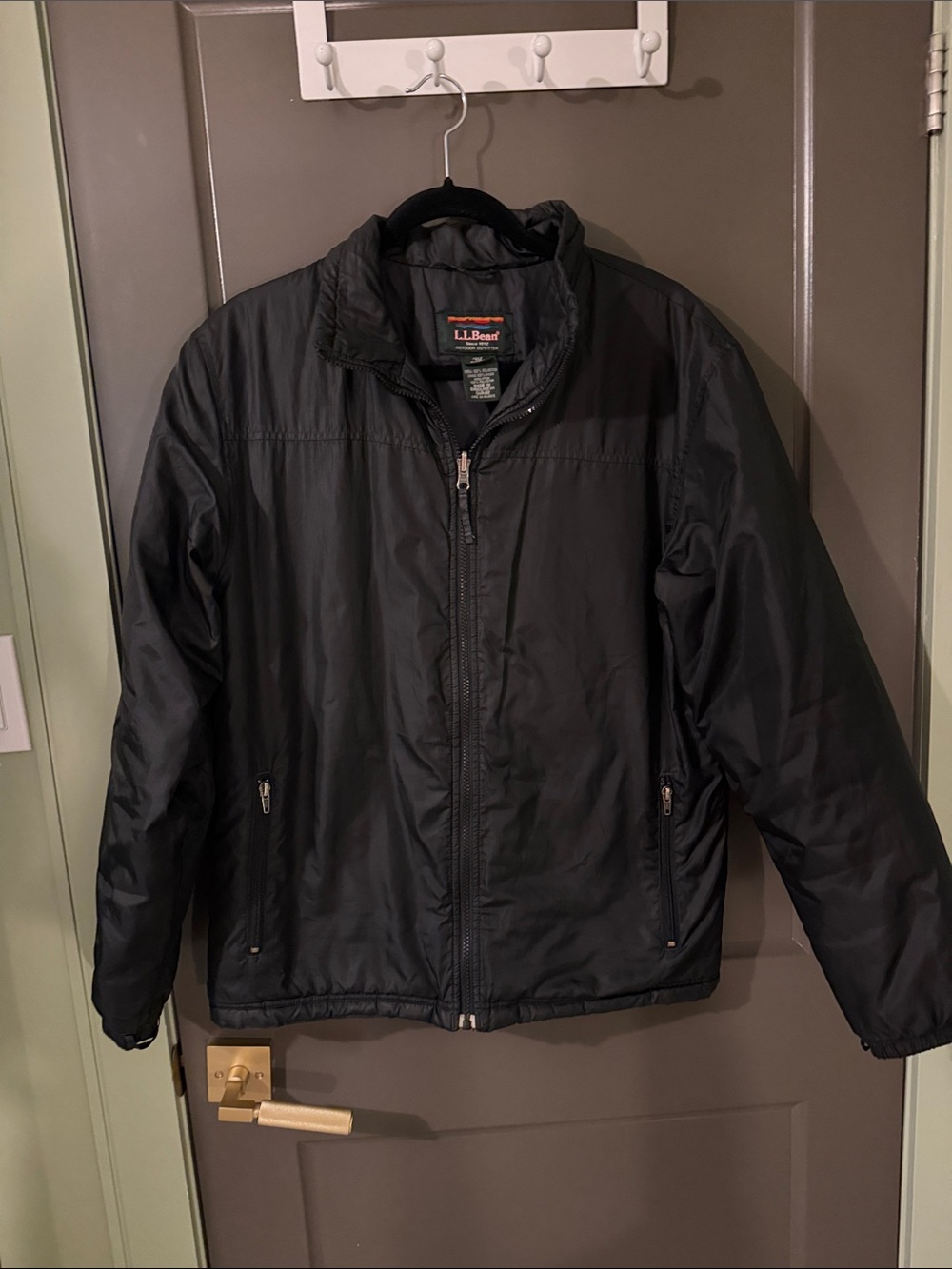 L.L. Bean Black Men's Puffer Jacket